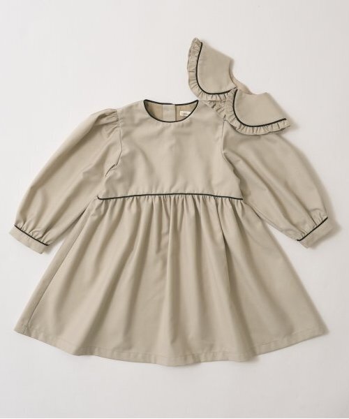 ワンピース 「オケージョン」外せる衿付きワンピース キッズ 子供服