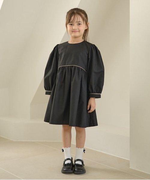 ワンピース 「オケージョン」外せる衿付きワンピース キッズ 子供服