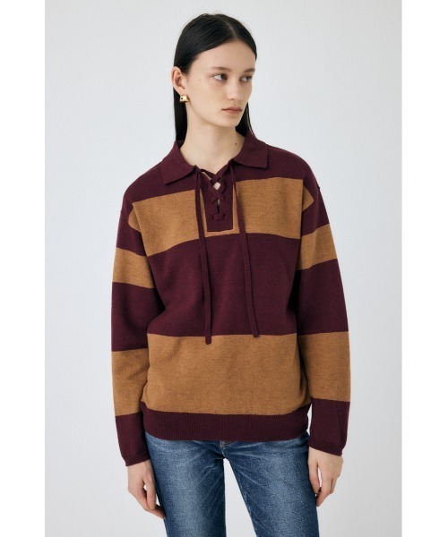 ニット セーター RUGGER KNIT トップス レディース