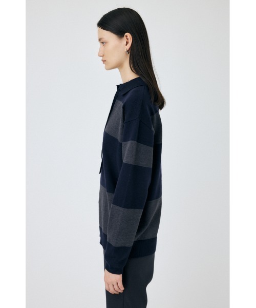 ニット セーター RUGGER KNIT トップス レディース MOUSSY ニット セーター RUGGER KNIT トップス レディース