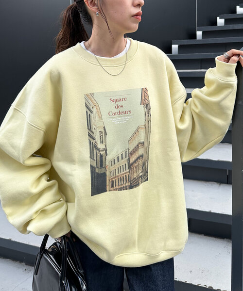 tシャツ 「ユニセックス」アソートフォトスウェット レディース メンズ