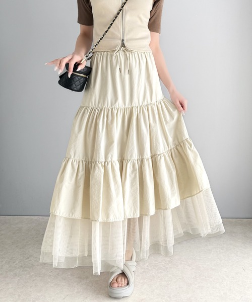 classicalelf（クラシカルエルフ） ロング スカート 夏 大人の愛され