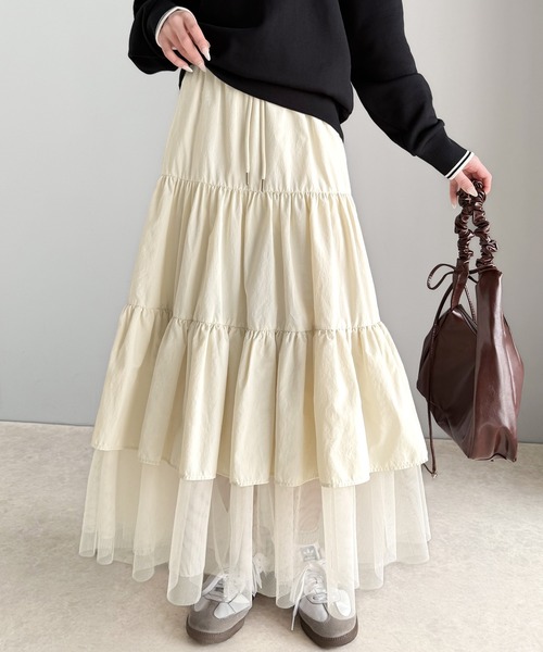 classicalelf（クラシカルエルフ） ロング スカート 夏 大人の愛され