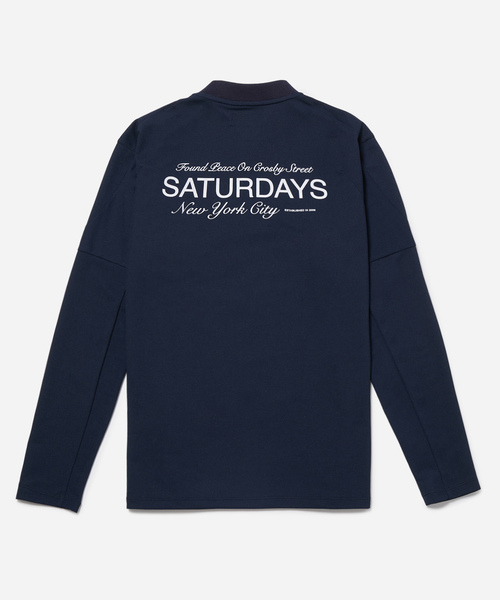 ポロシャツ Deformation Mock Shirt L/S メンズ