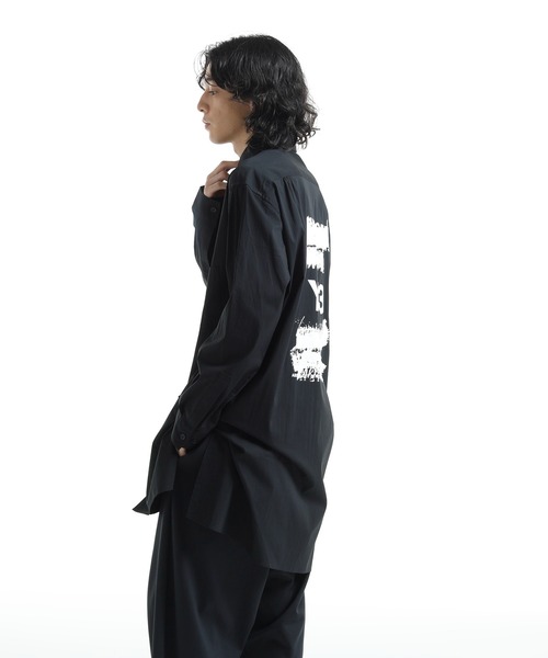 Y3 ロングシャツ U GFX LOGO SHIR Y-3 - 【残りわずか】U GFX LOGO LS T / ユニセックス グラフィックス