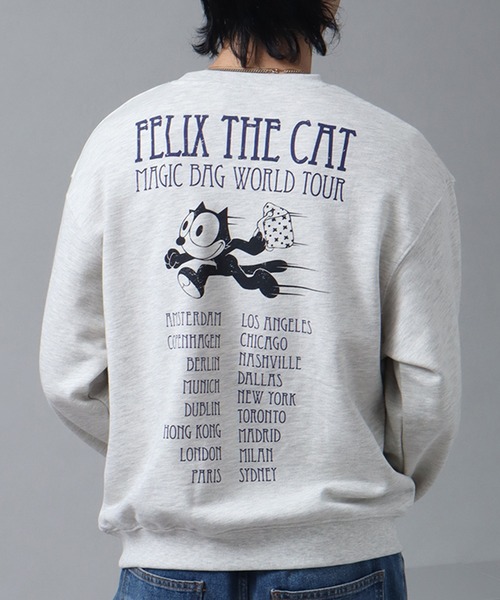 【送料込み★】FCRB × フィリックス ザ キャット コラボスウェット XL CORPUS TOKYO トレーナー スウェット 「FELIX THE CAT