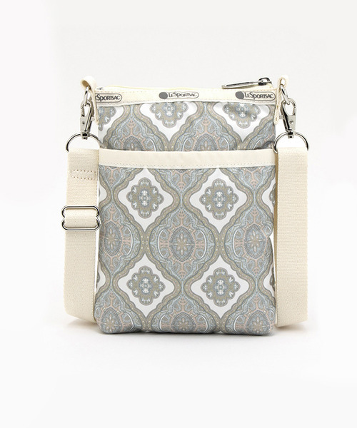 LeSportsac ショルダーバッグ バッグ 3 ZIP CROSSBODY ダマスク