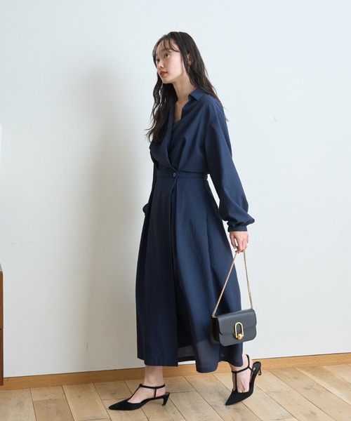 Rouge vif（ルージュ ヴィフ） ワンピース カシュクールワンピース