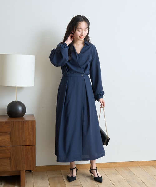 Rouge vif（ルージュ ヴィフ） ワンピース カシュクールワンピース