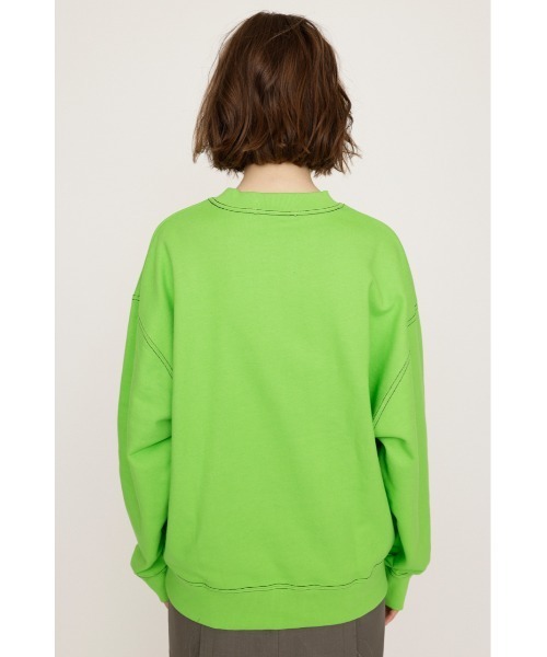 トレーナー スウェット FRONT PRINT SW TOPS　フロント プリント スウェット トップス レディース SLY トレーナー スウェット FRONT PRINT SW TOPS フロント