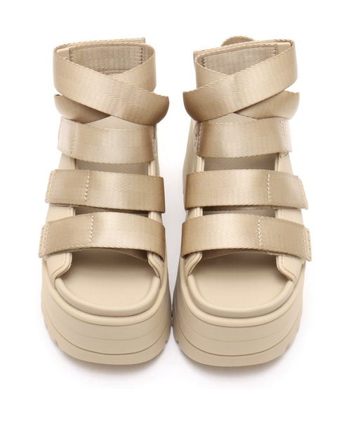 ugg GoldenRise 23cm (新品未使用) 厚底サンダル UGG アグ PLATFORM SANDALS 厚底サンダル GOLDEN RISE