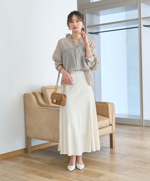 Rouge vif Anna スカート 切替マキシスカート : ZOZOTOWN Yahoo