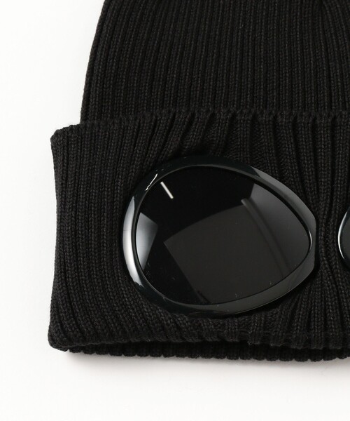C.P. COMPANY ニット帽 ニットキャップ Company / COTTON GOGGLE