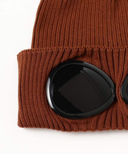 C.P. COMPANY ニット帽 ニットキャップ Company / COTTON GOGGLE
