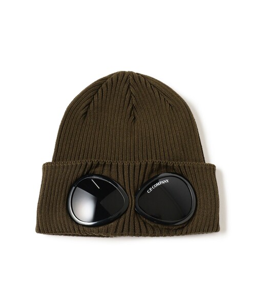 C.P. Company レディース ニットキャップ・ビーニー C.P. COMPANY ニット帽 ニットキャップ Company / COTTON GOGGLE