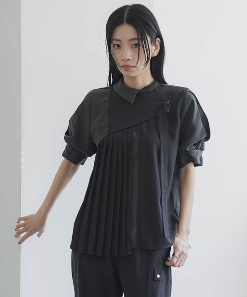 「UNITED TOKYO」 半袖ブラウス FREE ベージュ レディース UNITED TOKYO 「UNITED TOKYO」 半袖ブラウス FREE ベージュ