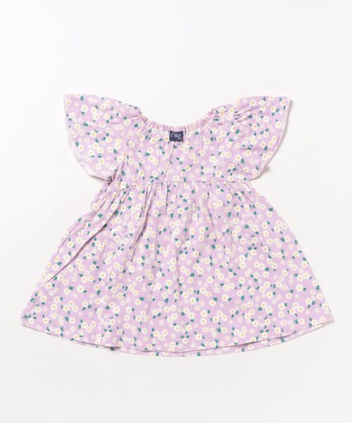 Crescent ワンピース マーガレット花柄半袖ワンピース キッズ 子供服 