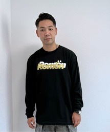 tシャツ Romon O/E Ragid L/S T-shirts(タテRomon) レディース メンズ Romon tシャツ O/E Ragid L/S T-shirts(タテRomon) レディース