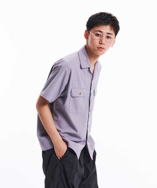 THE BOLDMAN シャツ Box Work Shirts / ボックスワークシャツ メンズ