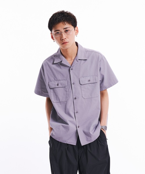 THE BOLDMAN シャツ Box Work Shirts / ボックスワークシャツ メンズ