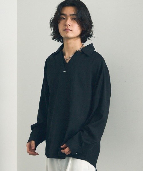 Shoowtime（ショウタイム） ポロシャツ Skipper long sleeve pullover