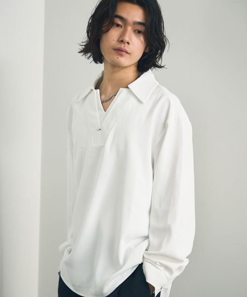 Shoowtime（ショウタイム） ポロシャツ Skipper long sleeve pullover