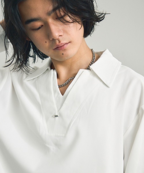 Shoowtime（ショウタイム） ポロシャツ Skipper long sleeve pullover