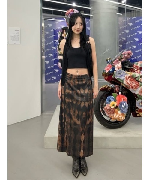 ラグアジェム　laguagem スカート LAGUA GEM（ラグアジェム） スカート TIE DYE ロングスカート