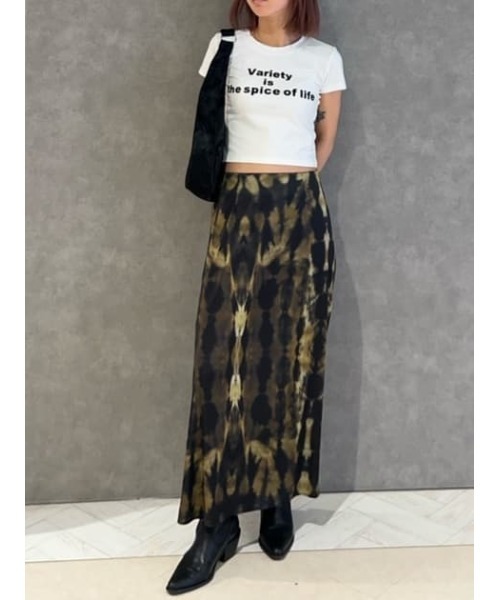 LAGUA GEM スカート TIE DYE ロングスカート : ZOZOTOWN Yahoo