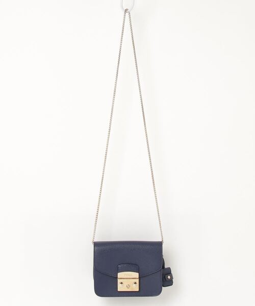 最終値下げ FURLA レディース ネイビー - ショルダーバッグ 「FURLA」 バッグ
