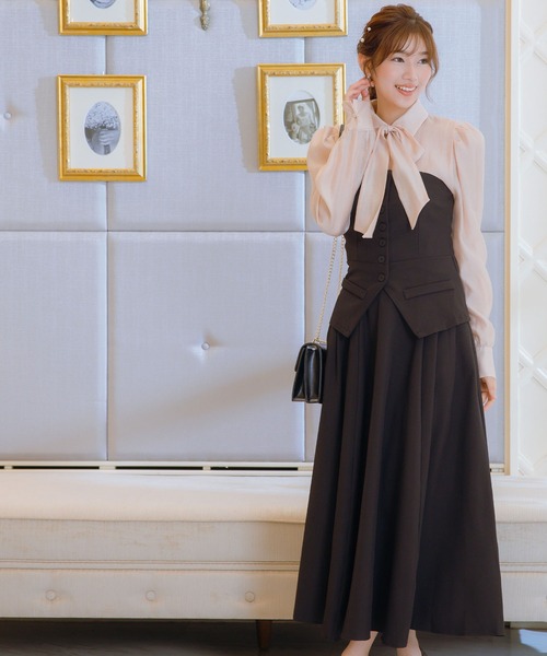 Retica（レティカ） ドレス パーティードレス Aライン セットアップ