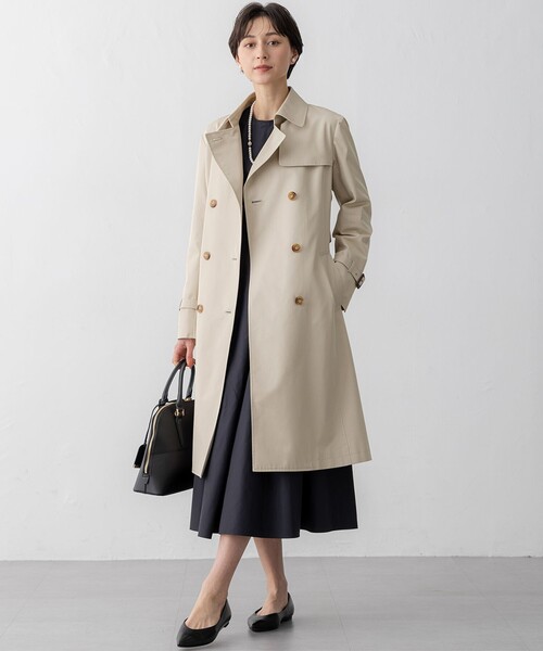 23区　コート　ベージュ ニジュウサンク 23区 ウールカシミヤビーバー チェスターコート