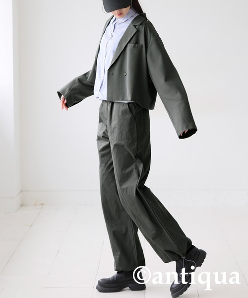 [antiqua] tailored jacket P черный женский 