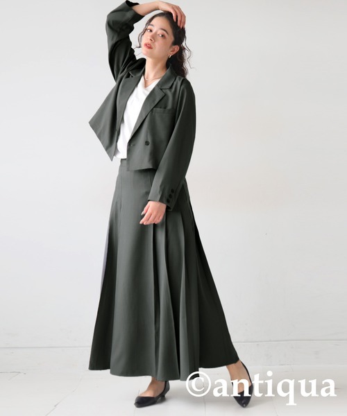 [antiqua] tailored jacket P черный женский 