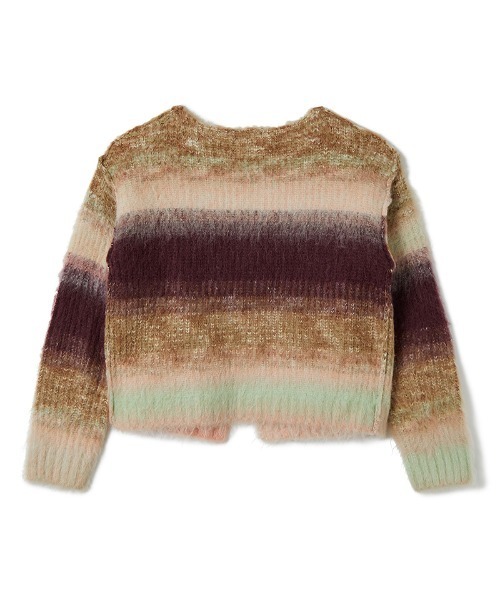 「PERVERZE」 ニットカーディガン ONE SIZE グリーン レディース_画像5