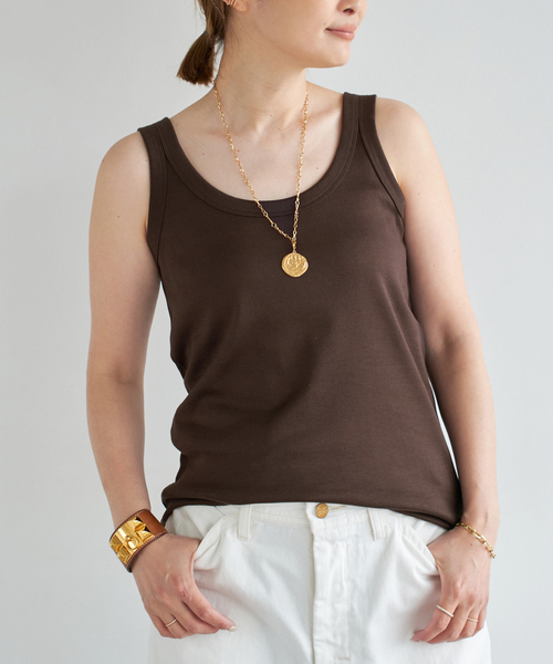 Deuxieme Classe tシャツ *GLANCE タンクトップ レディース