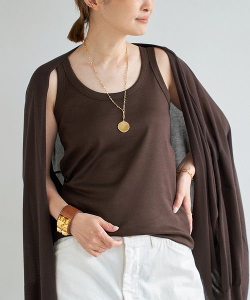 Deuxieme Classe tシャツ *GLANCE タンクトップ レディース