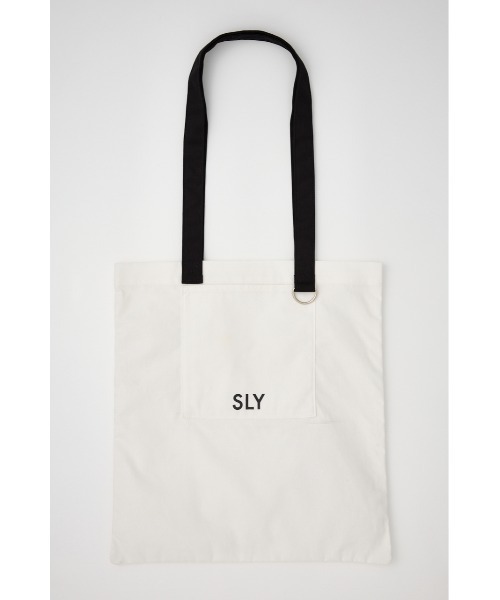 SLY トートバッグ 「WEB限定」POCKET LOGO TOTE BAG ポケット