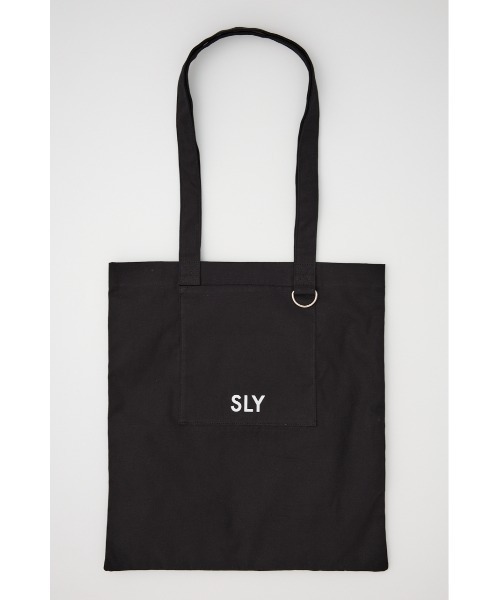 SLY トートバッグ 「WEB限定」POCKET LOGO TOTE BAG ポケット