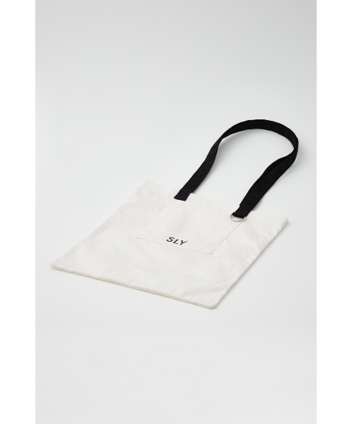 SLY トートバッグ 「WEB限定」POCKET LOGO TOTE BAG ポケット