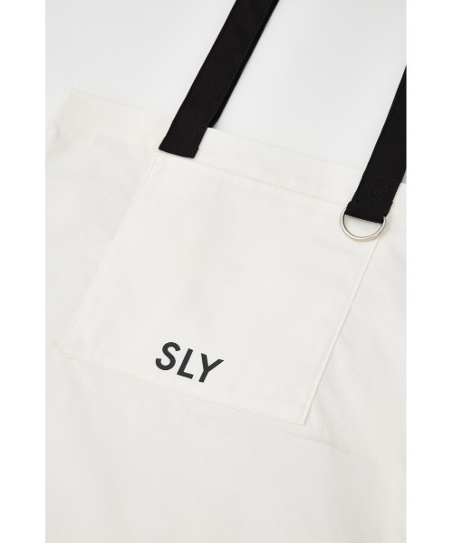 SLY トートバッグ 「WEB限定」POCKET LOGO TOTE BAG ポケット