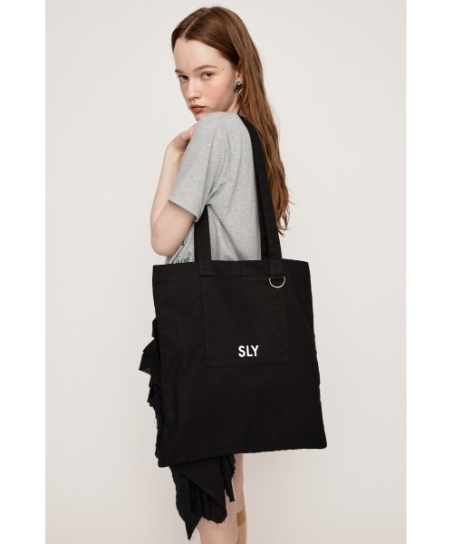 SLY（スライ） トートバッグ 「WEB限定」POCKET LOGO TOTE BAG 