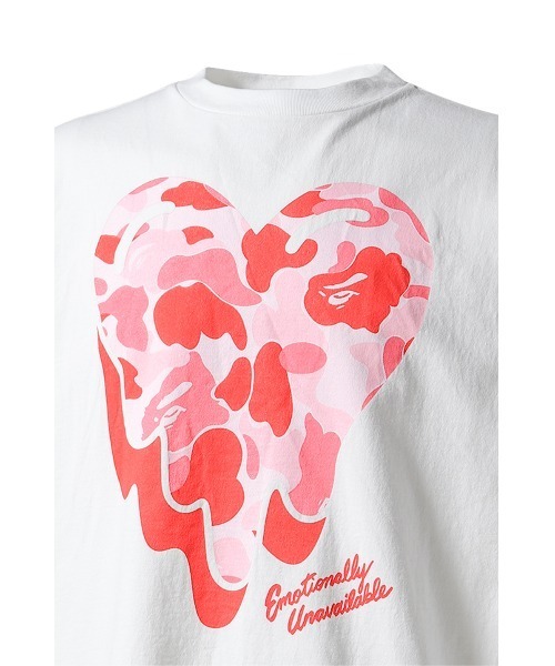 EMOTIONALLY UNAVAILABLE tシャツ EU BAPE CAMO SS TEE メンズ