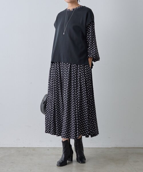 BEARDSLEY 綿混ニットワンピース　チュニック　F 日本製 楽天市場】チュニック beardsley(ビアズリー)の通販
