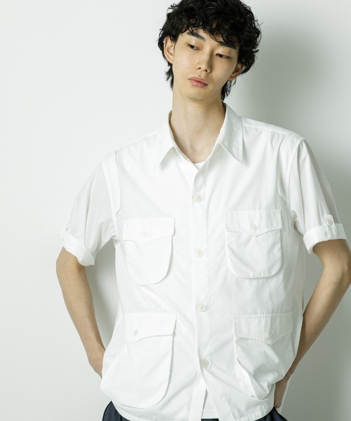 NANO universe（ナノ・ユニバース） シャツ 「HOTEL PALACE」TR