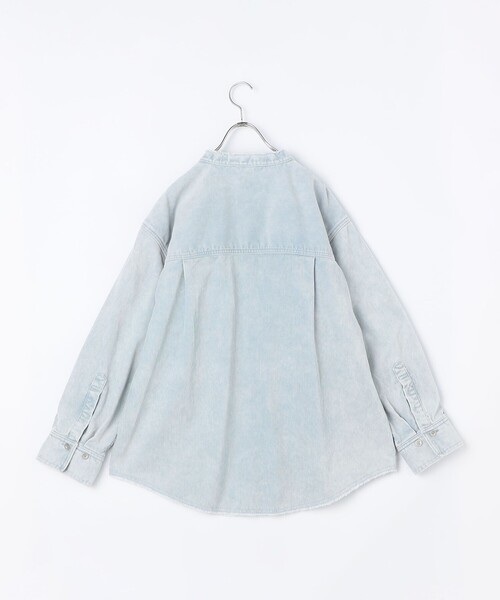 ブラウス シャツ 「RM denim」硫化染コーデュロイシャツジャケット レディース Rie Miller ブラウス シャツ 「RM denim」硫化染コーデュロイ