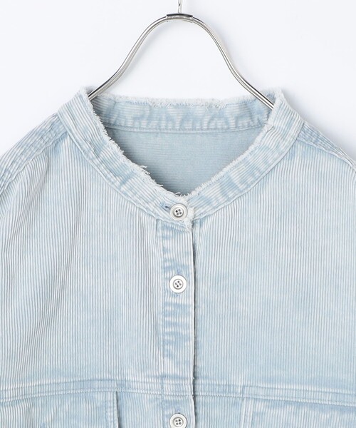 Rie Miller（リエミラー） ブラウス シャツ 「RM denim」硫化染