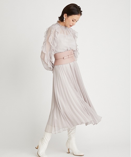 [CELFORD] юбка в складку 36 Pink Lady -s