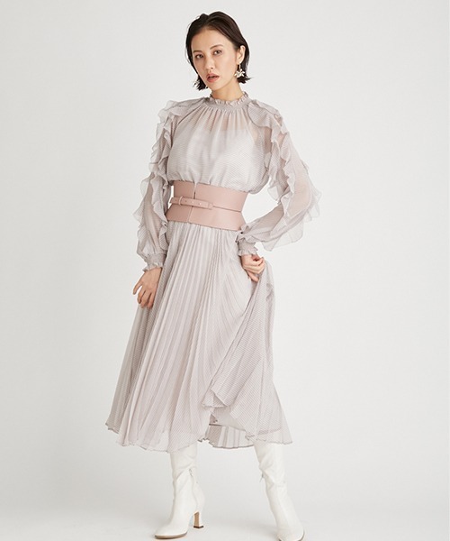 [CELFORD] юбка в складку 36 Pink Lady -s