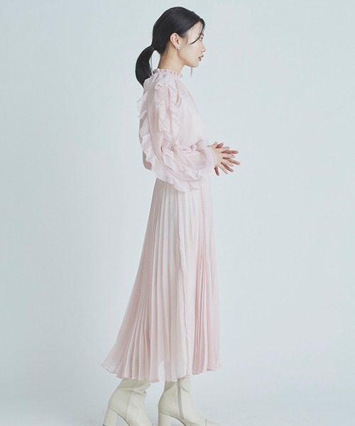 [CELFORD] юбка в складку 36 Pink Lady -s